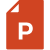 Microsoft Powerpoint document icon